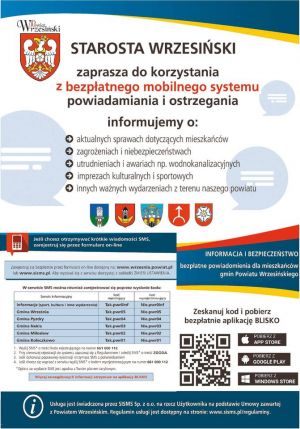 System SI SMS - plakat