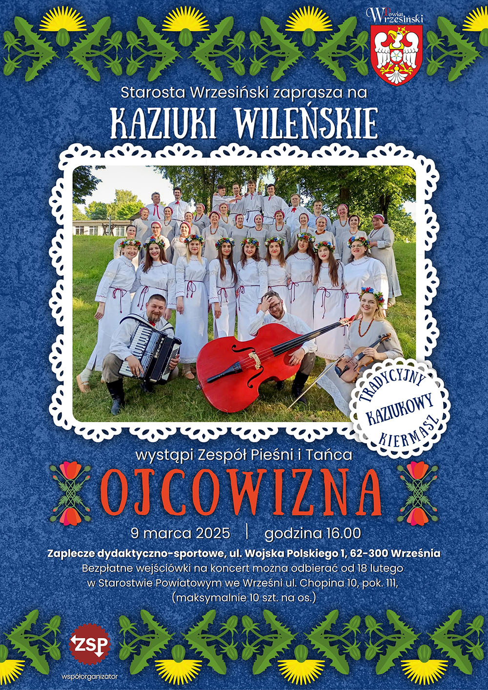 Plakat Kaziuki Wileńskie